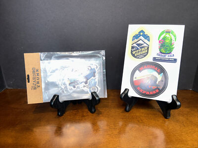 Wizarding Trunk Harry Potter Magical Air Fresheners & Travel Stickers LOT