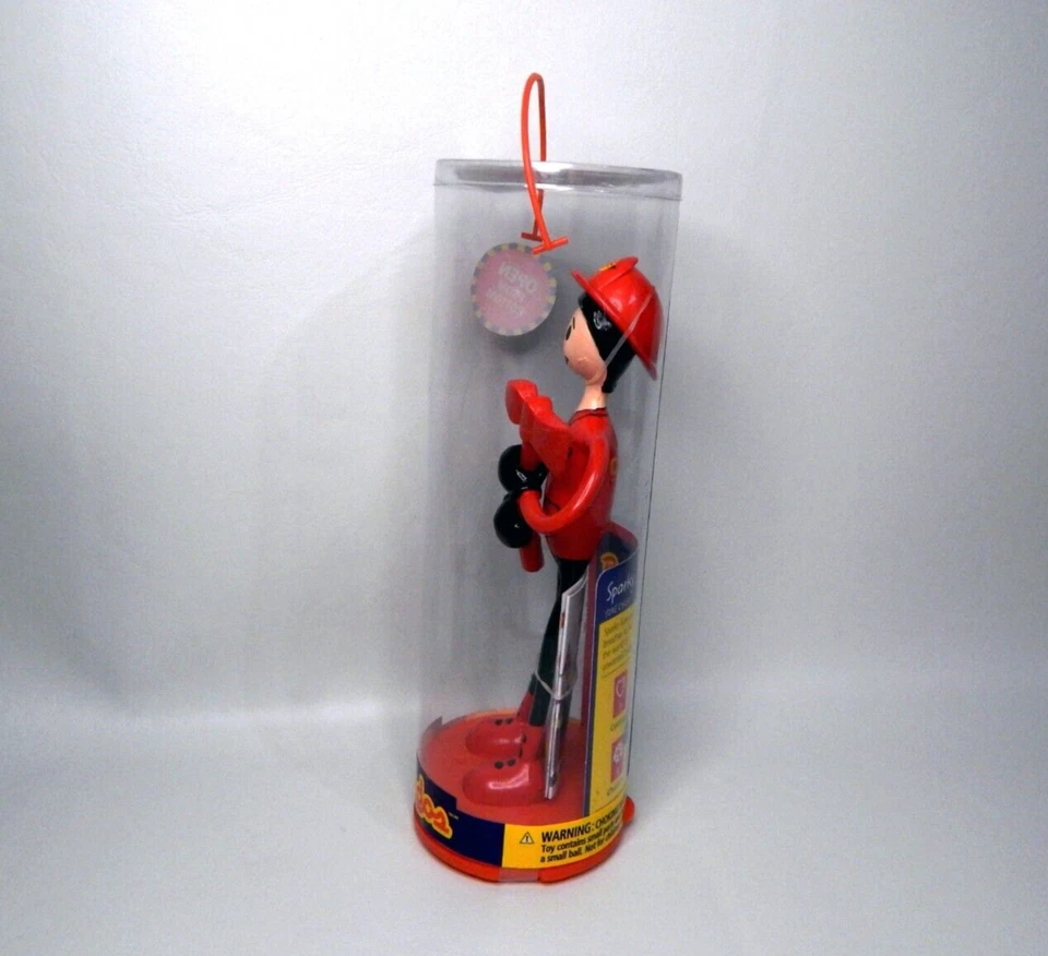 Bendos Sparky Fire Chief Toy Action Figure Series 1 #107 Kid Galaxy NIB - Image 4 of 4