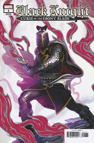 BLACK KNIGHT CURSE OF THE EBONY BLADE #1 1:25 HANS VARIANT NM- (PRIORITY)
