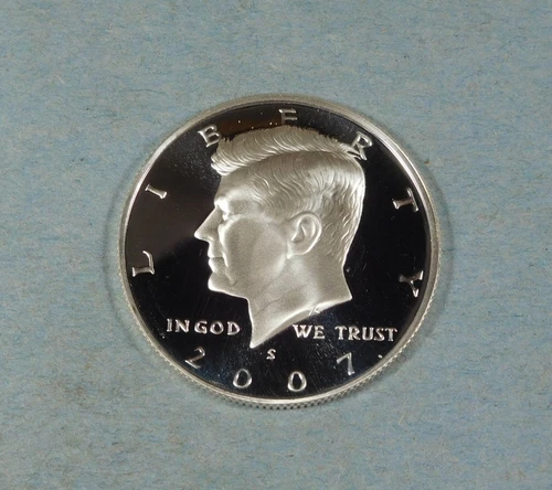2007-s Silver KENNEDY half dollar GEM PROOF
