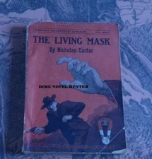 NICK CARTER MAGNET DETECTIVE LIBRARY #400 DIME NOVEL STORY PAPER