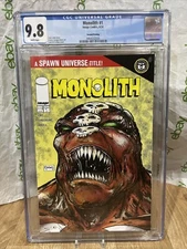 MONOLITH #1 2nd ptg Image Comics 2024 McFarlane (W) Lewis Graded Comic Cgc 9.8