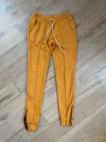 Cotton Citizen Orange Milan Sweatpants Joggers Siz