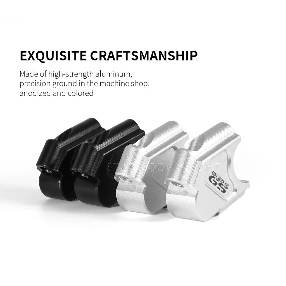 For BMW R1200GS 2004-2008 Motorcycle Extended Handlebar Riser Clamp Adapter - Bild 4 von 4