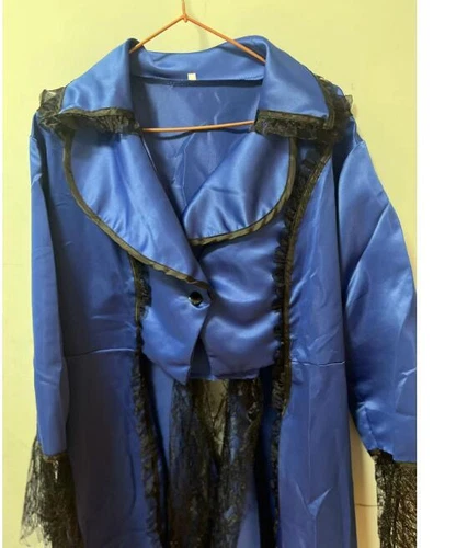 Lange Damen-Mäntel Retro Punk Rave Oberbekleidung Steampunk Gothic viktorianisch Kleid Jacke - Bild 21 von 30