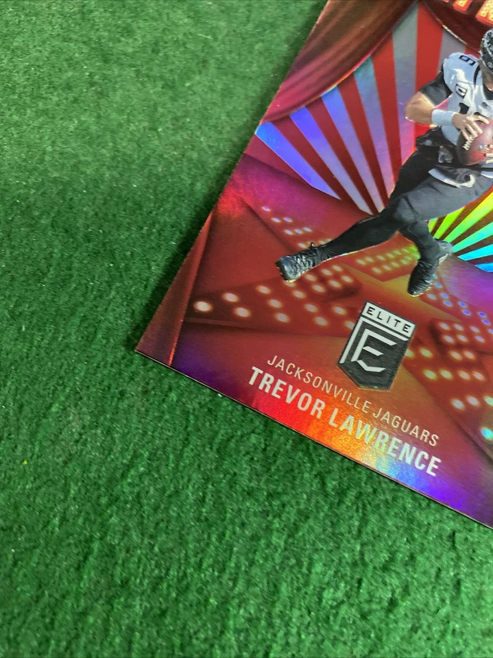 2202 Donruss Elite #PM-11 Playmakers Trevor Lawrence Jacksonville Jaguar’s  - Image 4 of 4