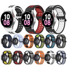 Silicone Watch Strap for Samsung Galaxy Watch 6/6 Classic/5/5 Pro/4/4 Classic