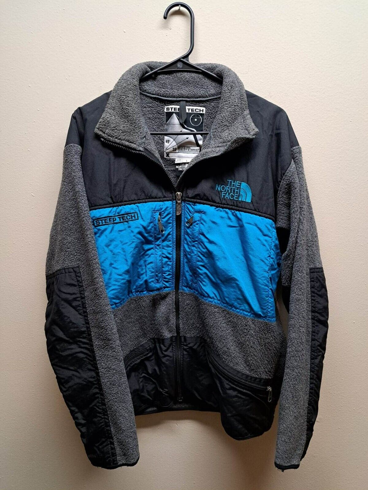 The North Face Steep Tech Full Zip Up Fleece Jack… - image 1