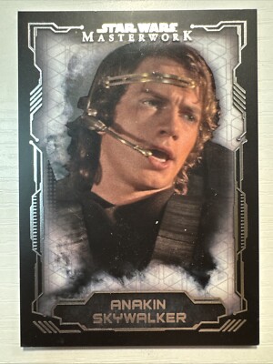 Anakin Skywalker 2016 Topps Star Wars Masterwork Base Set Trading Card #25
