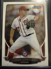 2013 Bowman Chrome - #33 Jordan Zimmermann