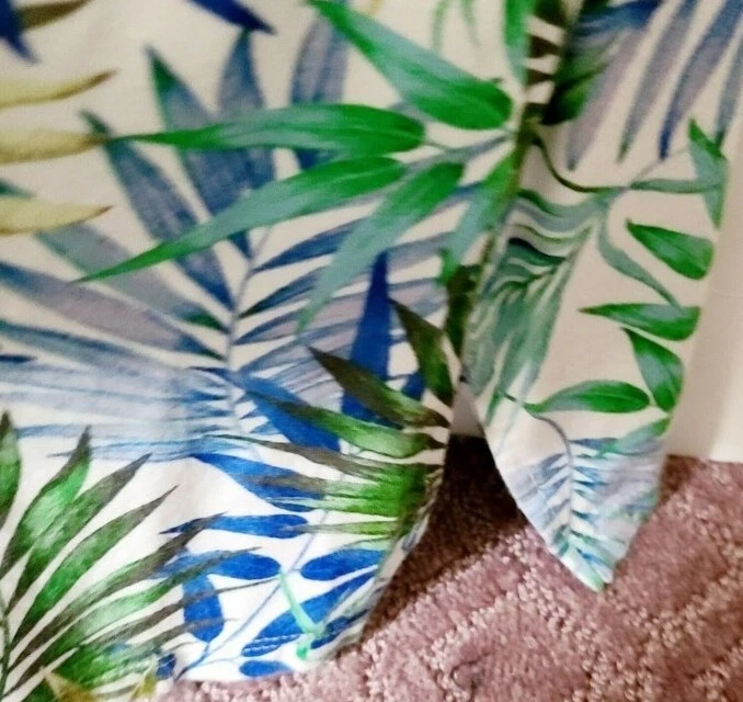 Blusa Top AVENUE Para Mujer 14/16 Verde Tropical, Azul Wb1 Foto 3 de 4