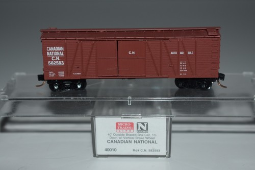 Carro de carga de una sola puerta MTL Canadian National 40' escala N 582593 C37905 | Zustand: Used