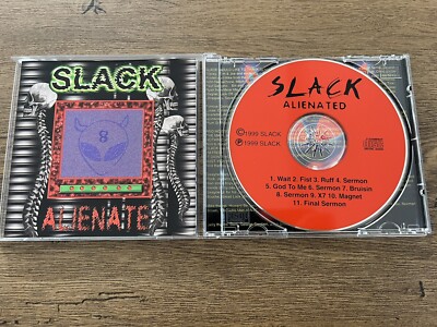SLACK Alienate 1999 CD US Indie Nu Metal Alternative