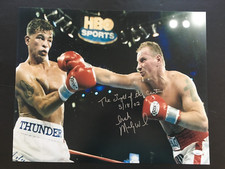 MICKY WARD AUTOGRAPHED 16 X 20 PHOTO 
