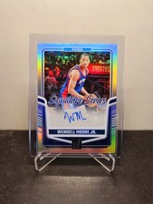 WENDELL MOORE JR. 2024-25 Donruss 🏀 SIGNATURE SERIES AUTOGRAPH # SS-WMJ