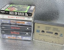 7 Vintage Lot Of Casettes, John Denver, Toby Keith, Beach Boys, Ace Of Base
