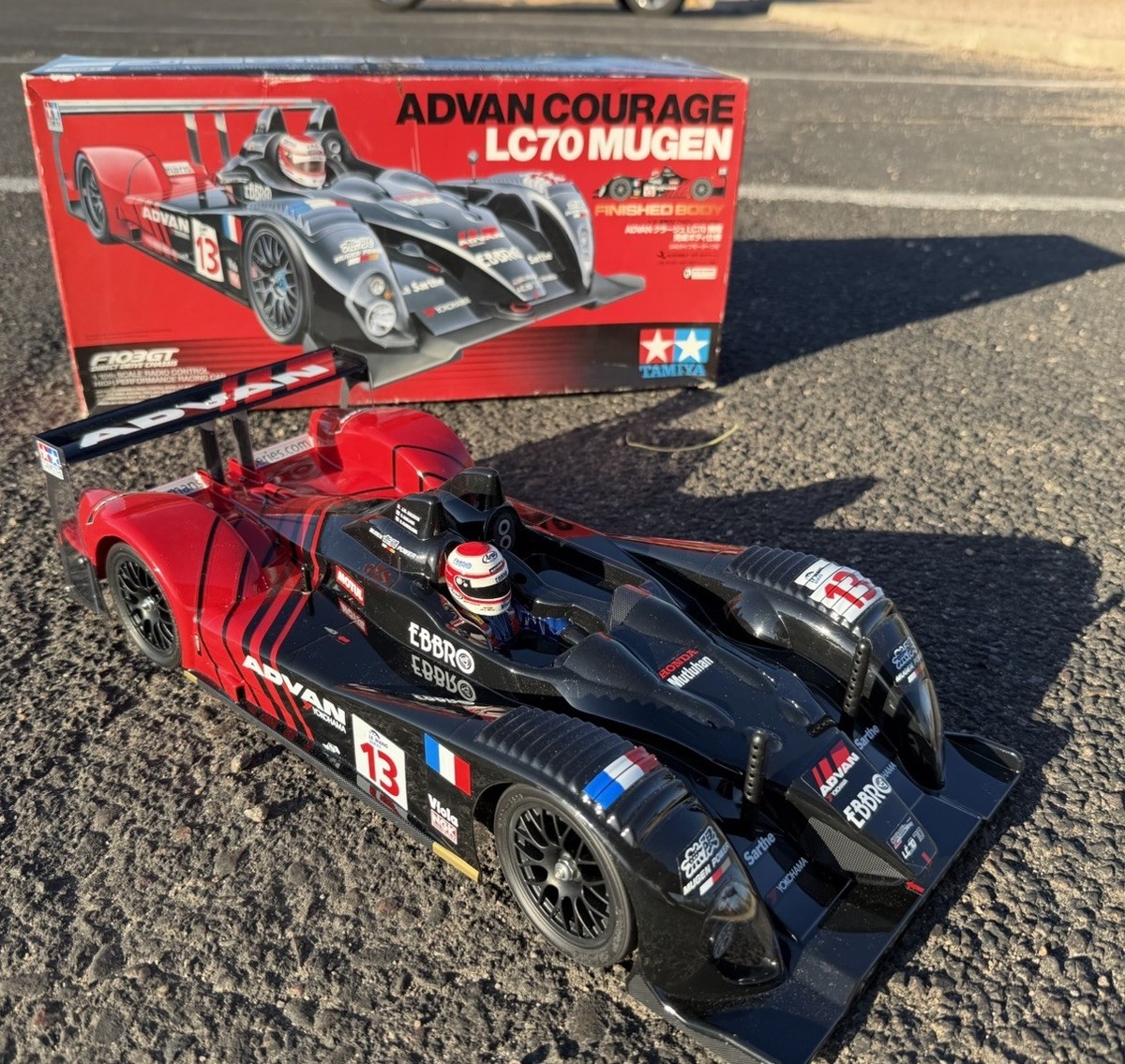 2006 🏎️ Tamiya #58376 Advan Courage LC70 Prototype LeMans w