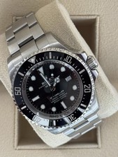 2020 Rolex Sea-Dweller 126660 Silver Oyster Bracelet Watch + Card