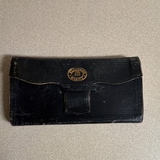 The Standard Diary 1901 Pocket Calendar Book, Black Leather Cover w/ Case