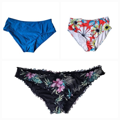 Bundle of 3 Womens Size Large Bikini Bottoms