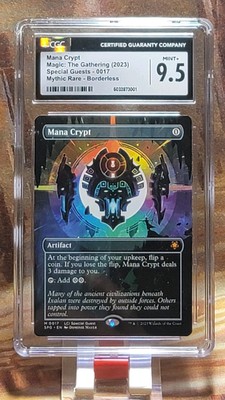 MTG MANA CRYPT SPECIAL GUESTS #17 LOST CAVERNS OF IXALAN NON-FOIL CGC 9.5MINT+