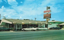 Route 66 Roadside America Denny's aka Kristy’s Coffee Shop - Gallup, NM 1960s PC