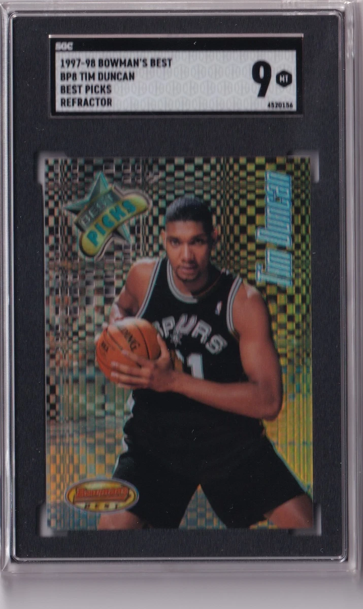 Topps Tim Duncan Basketball Rookie Sports Trading Cards