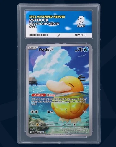 Pokemon TCG Psyduck 226/217 IR ACE 9