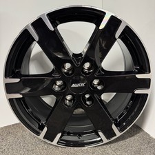 ALUTEC TITAN 18” Gloss Black Diamond Cut Alloy Wheel 6x139.7 Toyota Ford Nissan