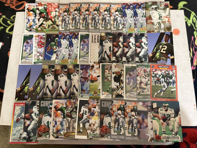 (330) Randall Cunningham Football Cards Base Philadelphia Eagles Lot Collection