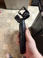 Handheld Motorized Smartphone Gimbal Stabilizer Universal Gimbal Head Black