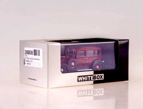 wonderful diecast-modelcar 1/43 VOLVO PV 654 1933 - darkred/black - lim.ed.1000 - Image 2 of 2