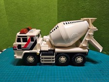 Nissan Diesel Betonmischer Alps altes Toy Spielzeug 31cm Blinklicht VIDEO Sammle