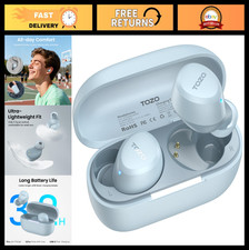 Wireless Earbuds Bluetooth 5.3 - Lightweight, IPX5 Waterproof, AI Call Mics, Pre