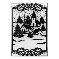 Prägeschablone Winterdorf - NEU (Jittenmeier)