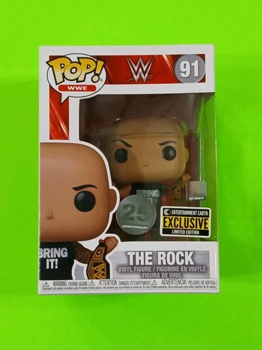 Pop WWE - The Rock #91 - Entertainment Earth Exclusive - Funko
