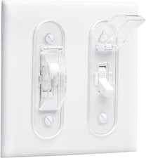 Wall Switch Guard, Childproof Light Switch Cover Guard Toggle Style Light Sw
