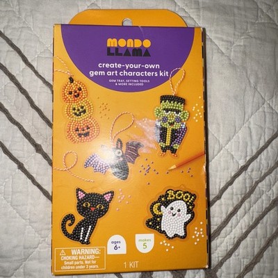 Mondo Llama Create-your-own Gem Art Characters Kit New Sealed Box Art Kit