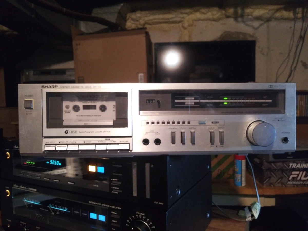 『新品』　SHARP シンクロ カセットテープレコーダー　RD-670AV1 Sharp Vintage Cassette Decks for sale - eBay