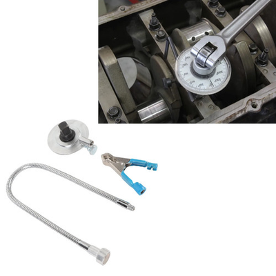 #ad Car Torsion Angle Meter Alloy Steel 1 2in Drive Meter 360° Wrench Repair Tools $56.72