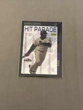 BARRY BONDS - 2003 TOPPS HIT PARADE INSERT CARD # HP11 - PIRATES - GIANTS - MLB