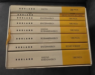 RARITÄT - Borland Turbo Pascal 1.0 - Windows- Deutsch - 3,5 Zoll