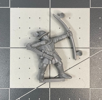 Oldhammer 5th ed. GW BRETONNIAN BOWMAN / ARCHER #1 Old World 90s GW OOP BQ26