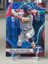 2024 Bowman's Best Top Prospects 89/150 Paulino Santana #TP-27 Texas Rangers
