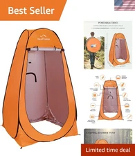 Multi-Functional Pop Up Privacy Tent - Ideal Portable Shower & Changing Room