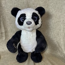 FurReal Plum The Curious Panda Bear Plush Toy 16 Interactive Tested Works