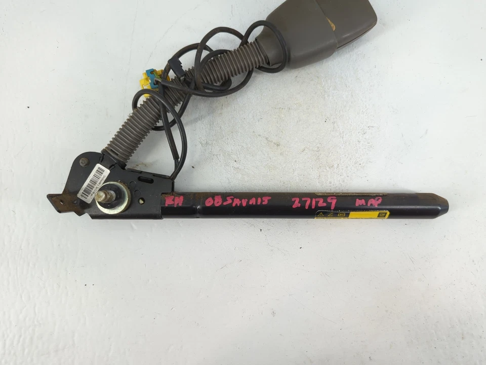 Cinturón de seguridad derecho pasajero GMC Savana 1500 2006-2014 retractor delantero QTPT4 Foto 4 de 4