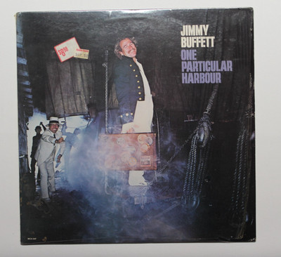 Jimmy Buffet One Particular Harbour LP Record 1983 MCA-5447 FREE SHIPPING