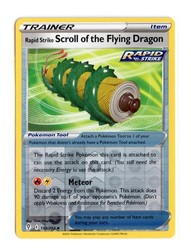 Rapid Strike Scroll of the Flying Dragon 153/203 Evolving Skies Reverse Holo