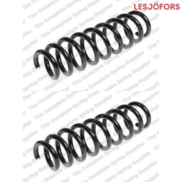 2X Fahrwerksfeder LesjÖFors 4208465 2 Federn Satz Federnsatz FüR BMW-image